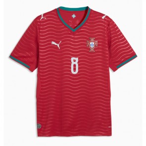 Portugal Bruno Fernandes #8 Hjemmebanetrøje VM 2026 Kortærmet